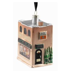 Glass Blown H-D Dealership Holiday Christmas Tree Ornament