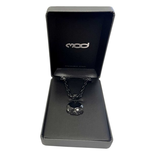 Blackout Willie G Skull Necklace, Stainless Steel