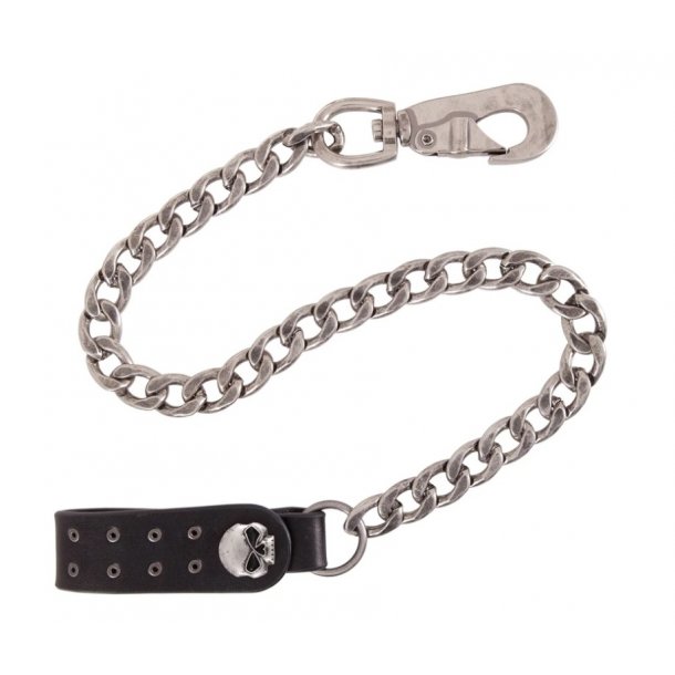 Mens Skull Eyelet Willie G Wallet Chain