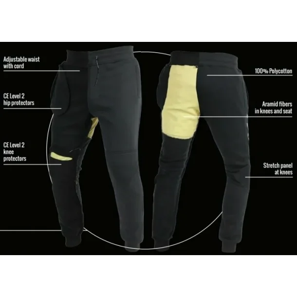 Trilobite Drible Riding Sweatpants Black