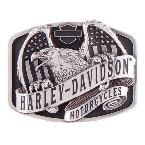Eagle Wing Over America Belt Buckle