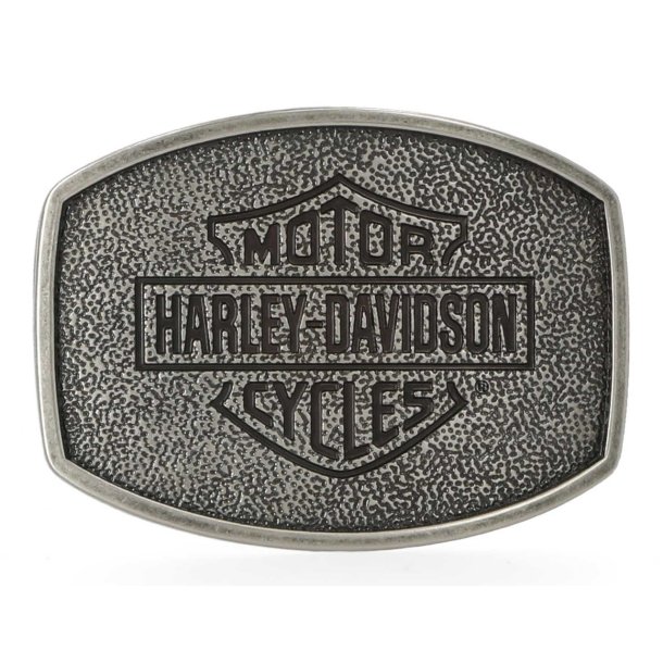H-D Men's Bar &amp; Shield Plaque Belt Buckle