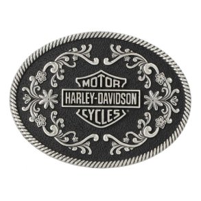 H-D Women's Oval Western Bar & Shield Belt Buckle