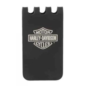 B&S Metal Money Clip/Bottle Opener - Matte Black Finish