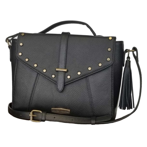 Women's Midnight Rider Women's Leather Shoulder Crossbody Purse