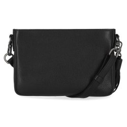 Classic Leather Hip Bag w/ Tassel &amp; Strap 