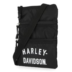 Deluxe Nylon Crossbody Bag With Adjustable Shoulder Strap