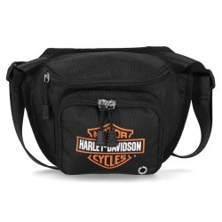Bar &amp; Shield Nylon Belt Bag Adjustable Waistband