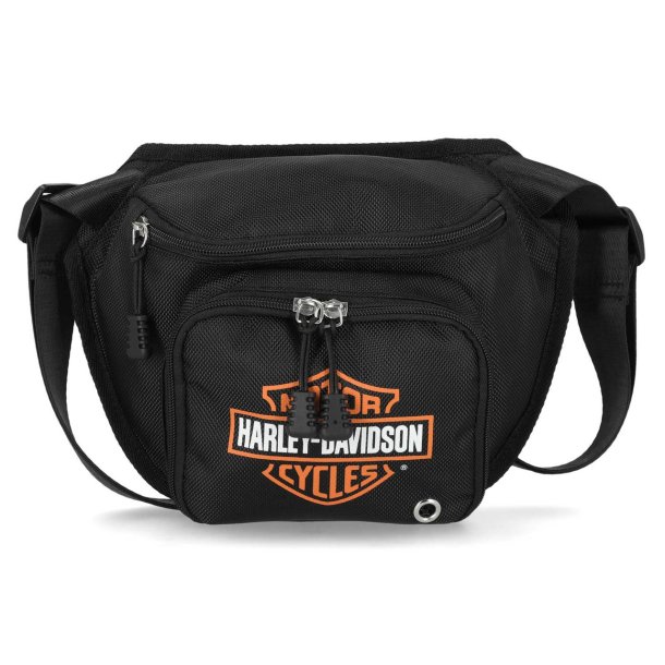 Bar &amp; Shield Nylon Belt Bag Adjustable Waistband