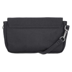 Rhinestone Embellished Bar &amp; Shield Hip Bag