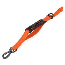 H-D Flex Dog Leash, Nylon Strap &amp; Rubber Grip Handle