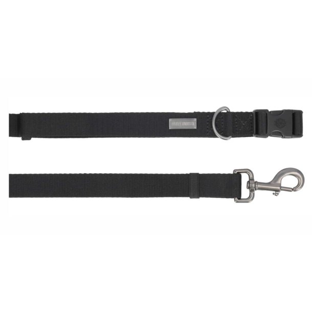 H-D Handsfree Nylon Web Leash w/ Adjustable Belt
