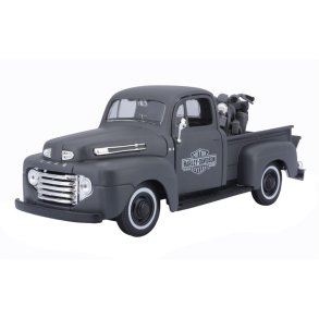 1:24  1948 Ford F-1 Pickup Truck and 1942 Harley-Davidson Flathead 