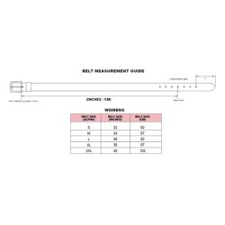 Women's Embellished Rhinestone Genuine Leather Belt 