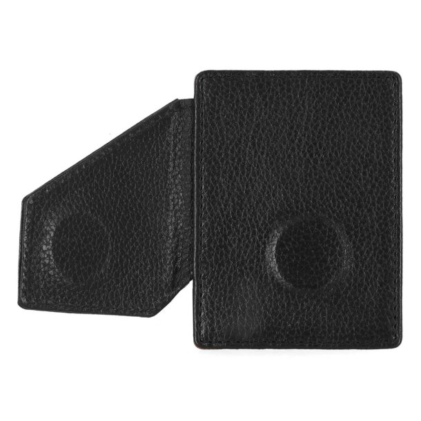 Men's Bar &amp; Shield Core Pebble Card Case Wallet