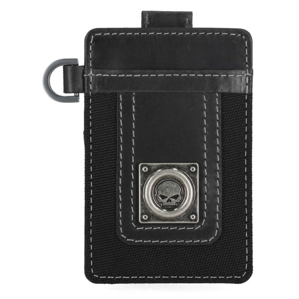 Willie G Skull Stitch Card Case 