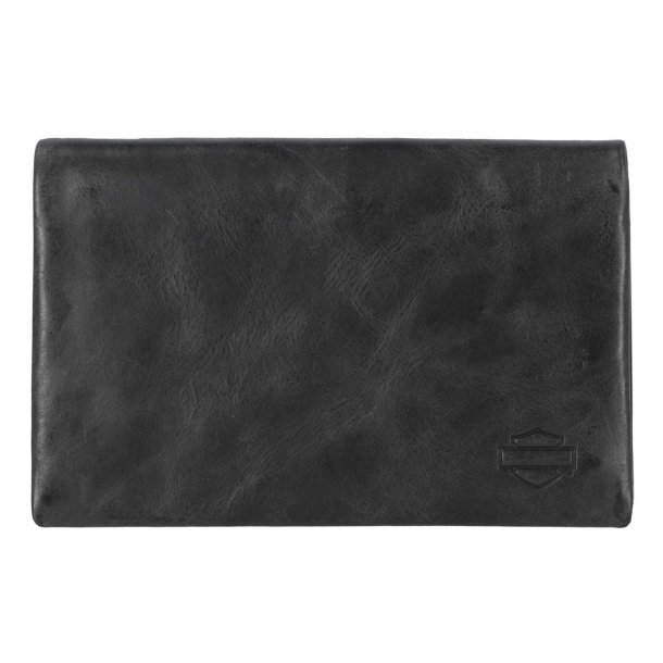 Universal Classic Slim Bi-Fold Leather Wallet 