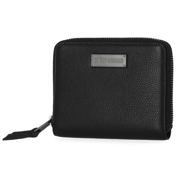  Classic Small Zip Around Leather Wallet 