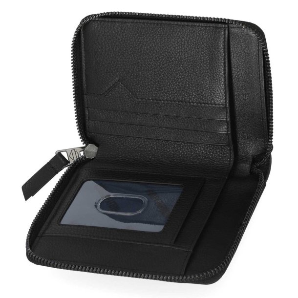  Classic Small Zip Around Leather Wallet 