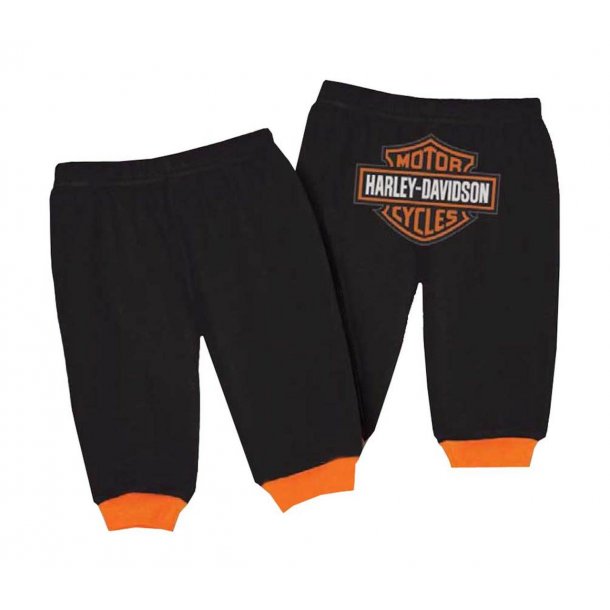 Harley-Davidson Baby Boys' Interlock Bar &amp; Shield Logo Pants, Black