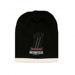 Boys' Slouchy Knit Beanie #1 Logo - BìRNE HUE