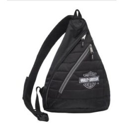 Harley-Davidson Bar &amp; Shield Quilted Travel Large Sling Backpack