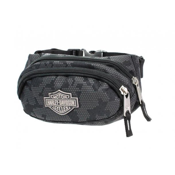 Nightvision Bar &amp; Shield Zippered Adjustable Hip Pack -