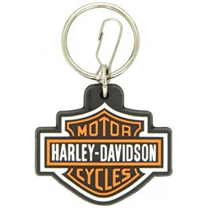 Harley-Davidson Bar & Shield Logo Bendable Aluminum Decal, Black/Silver  CG41713