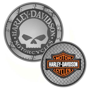 Willie G Skull Bar & Shield Challenge Coin