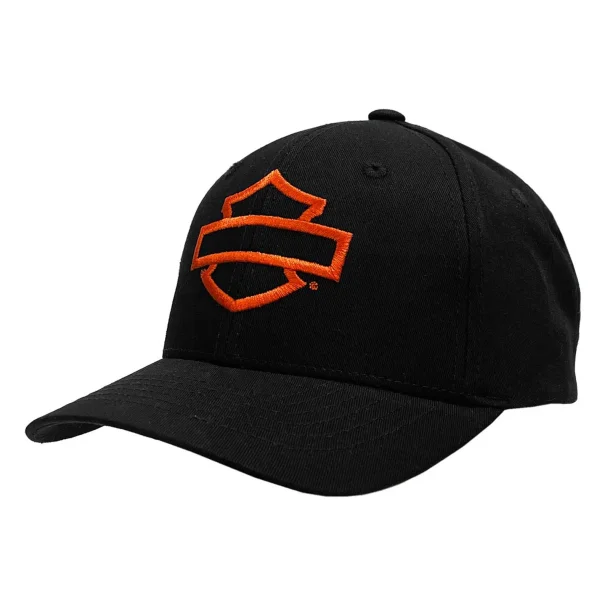 Harley-Davidson Outline Bar &amp; Shield Dealer Baseball Cap