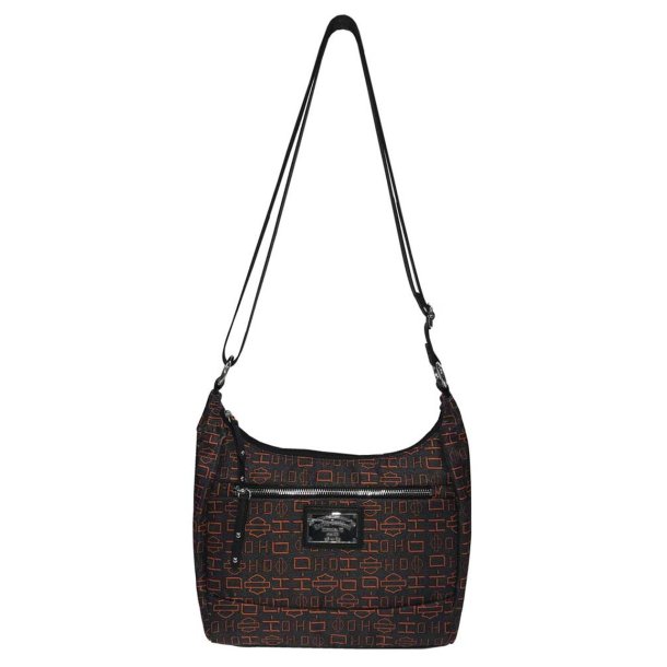 Silky HOBO w/ Adjustable Strap ORG/BLK