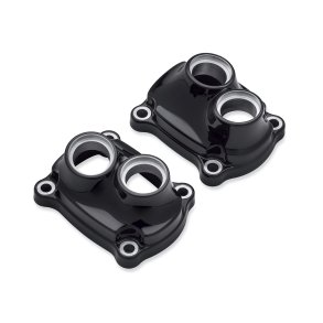 TAPPET COVERS, BLACK, MILWAUKE