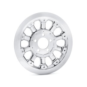 SPROCKET COVER, 15-SPOKE, CHRO