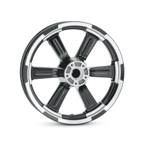 KIT,RR WHL,6 SPK,BLK,16X3