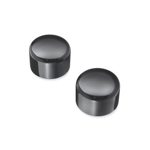 BILLET AXLE COVER, FT, BLACK