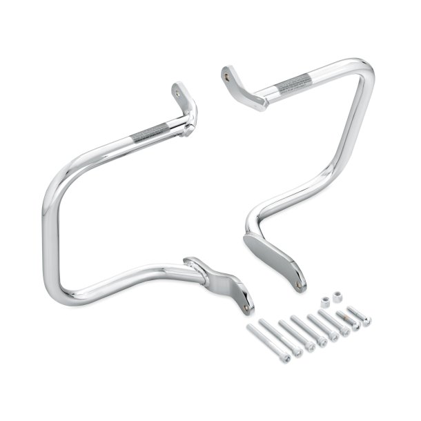 REAR SADDLEBAG GUARD, CHROME