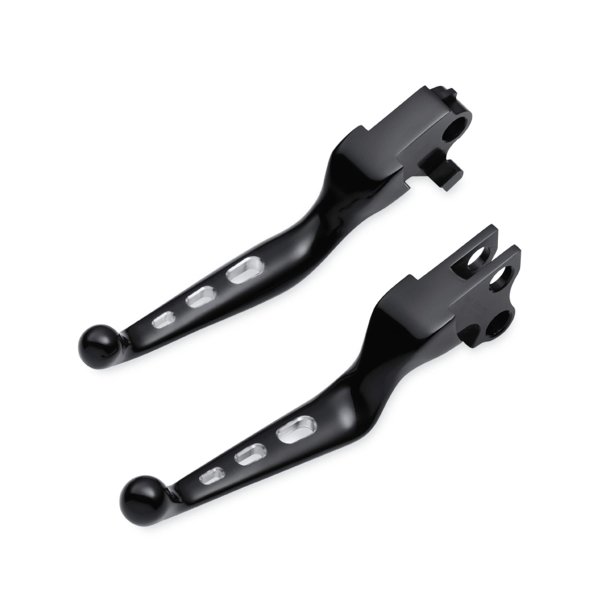 HAND LEVERS, BLACK, EDGE CUT