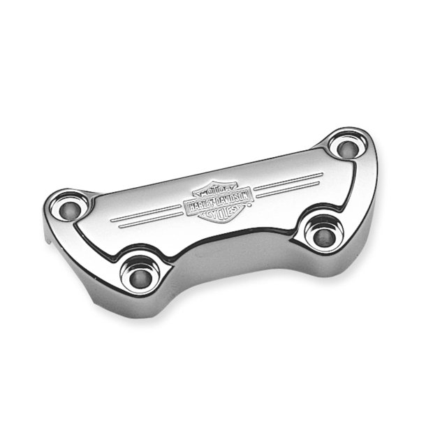 HANDLEBAR CLAMP, UPPER, CHROME