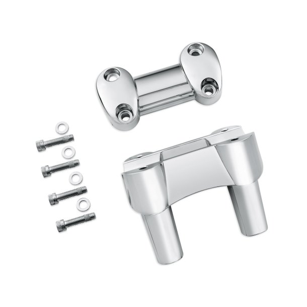 FAT APE RISER KIT, CHROME