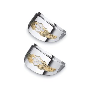 GOLD TURN SIGNAL VISOR, PAIR