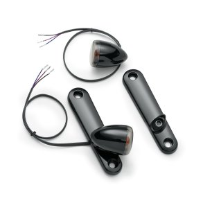 BLACK CUSTOM FRONT BULLET TURN