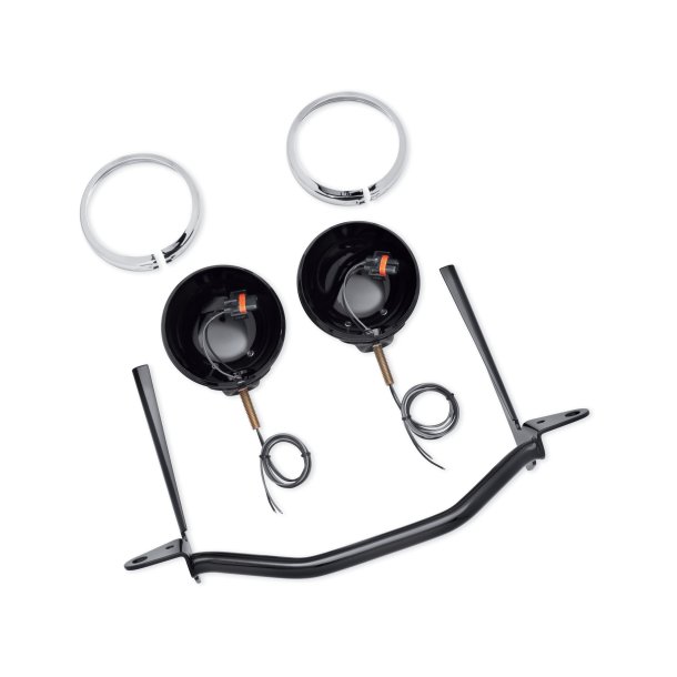 KIT-PASSLAMPS,BLACK,FLSTF/FB