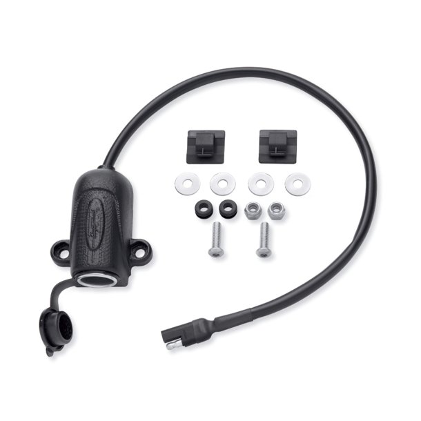 POWER OUTLET, SADDLEBAG MOUNT