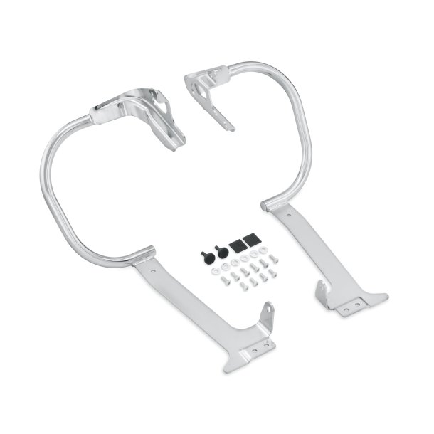 FLD SADDLEBAG GUARD KIT,CHROME