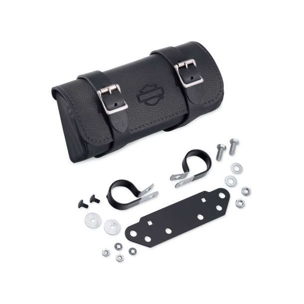 KIT-DOWNTUBE BAG,BLK,DYNA/XL